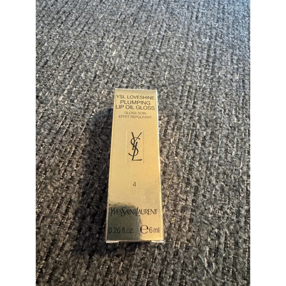 YSL Loveshine Plumping Lip Oil Gloss 04 Honey Pure Love 6ml